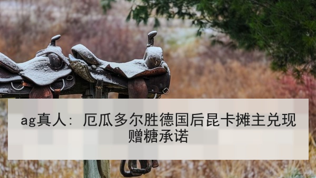 ag真人: 厄瓜多尔胜德国后昆卡摊主兑现赠糖承诺